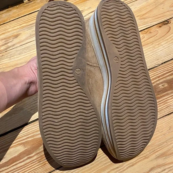 Softwaves Tan Suede Loafers - Picture 7 of 8